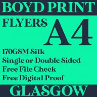 500 A4 Single Sided Business Flyers