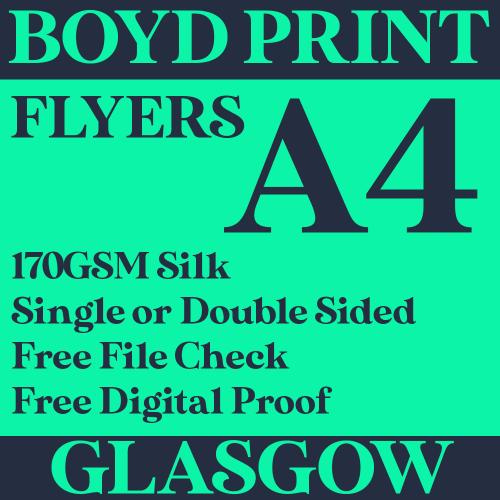 1000 A4 Single Sided Business Flyers
