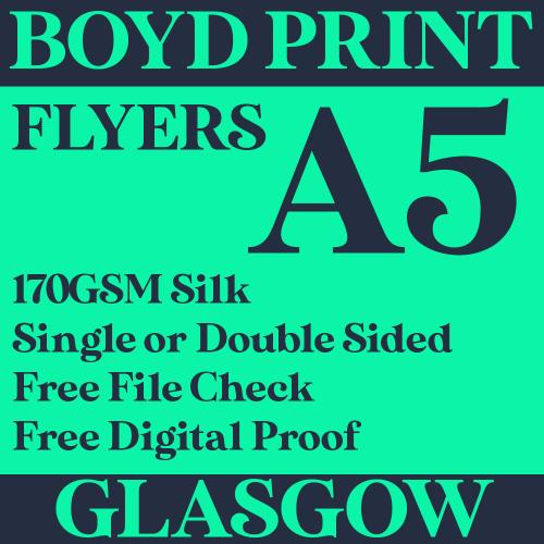 2000 A5 Single Sided Business Flyers